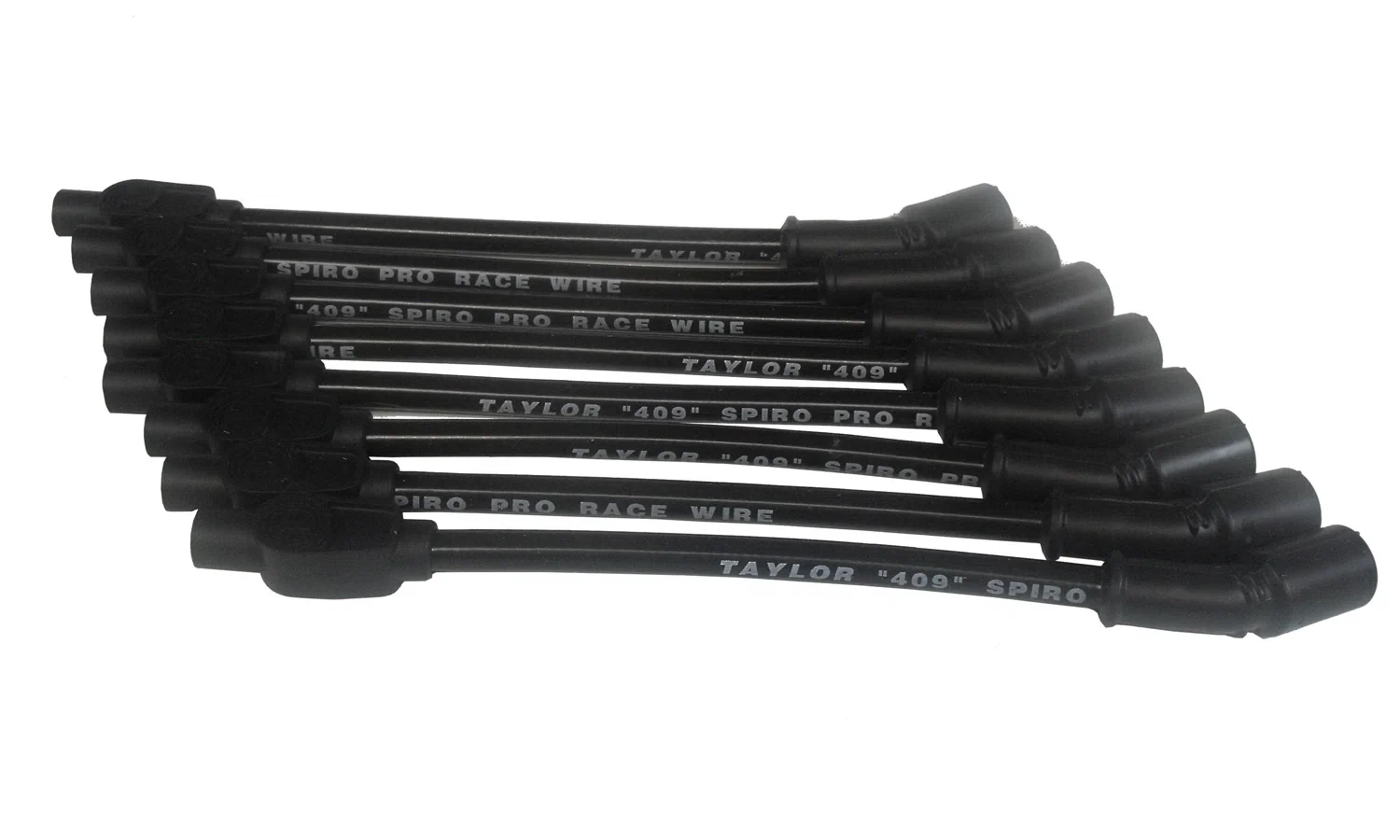 Spark Plug Wire Set Universal 10.4mm Silicone Spiro Pro 409 409 350 ohm_ft 79005